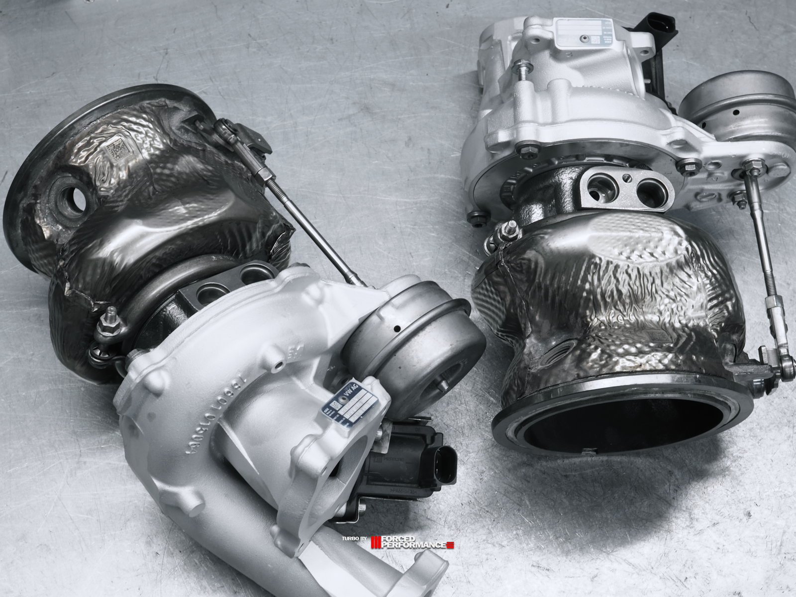 Тюнинг турбина для мотора EA825 4.0 TFSI в штатное место